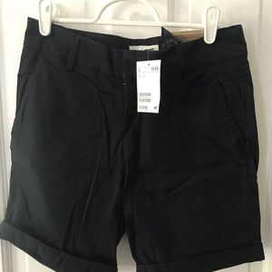 H&M Navy Bermuda Shorts